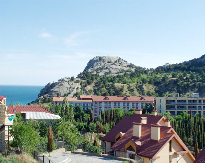 Вид с балкона отеля
